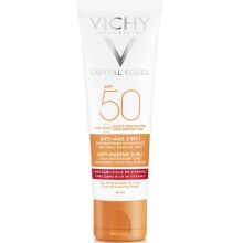  Vichy Ideal Soleil ANTI-AGE Antioxidns SPF50 napvd krm arcra 50ml